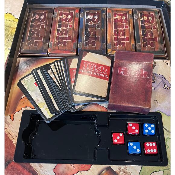 Risk The Game of Strategic Conquest Board Game Hasbro 2015 Modern Complete - Picture 5 of 7